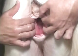 Dude plants to cover that animal in his cum